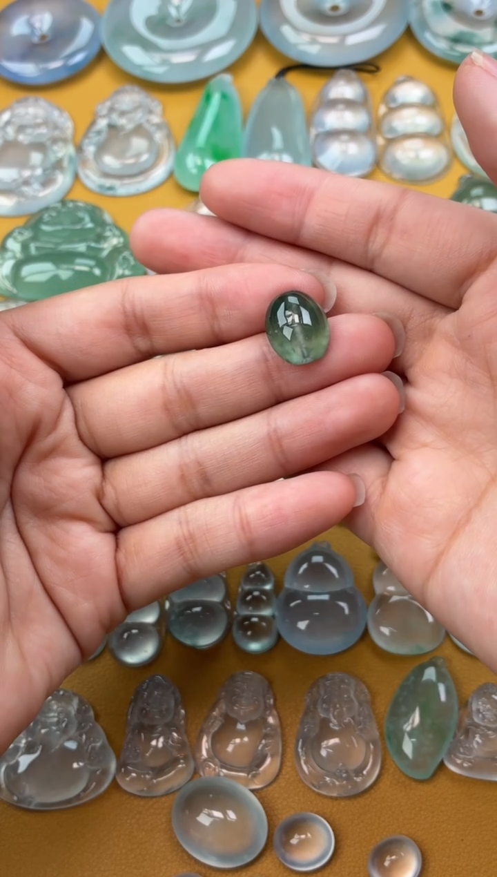 吊坠(不含链)未镶嵌翡翠8 珠子 14.5 12 6.5