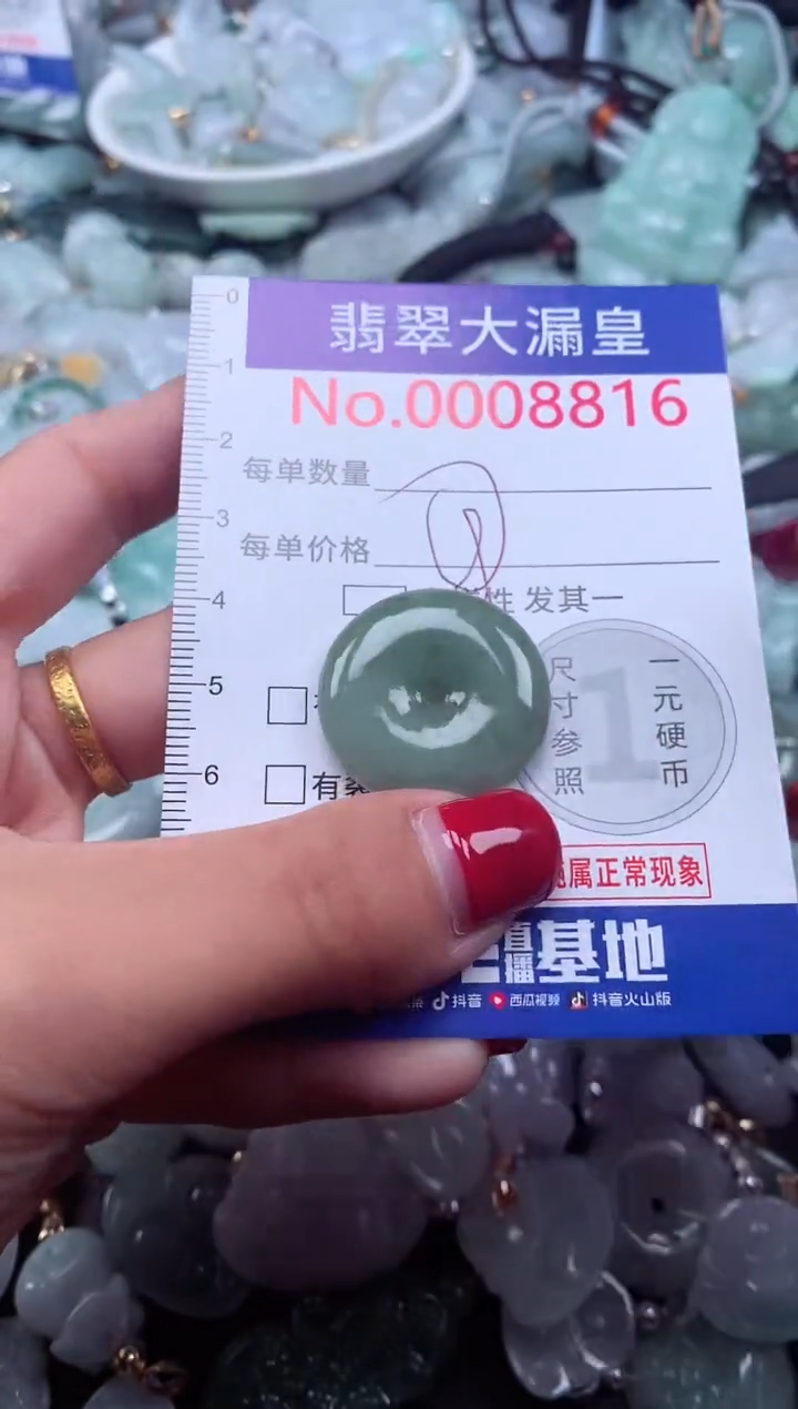 颈饰未镶嵌翡翠8816