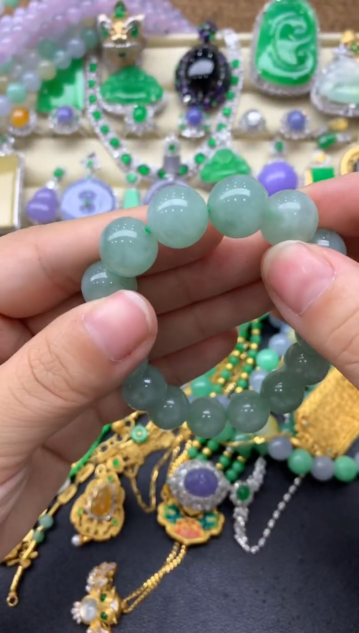 【闪购商品】翡翠手串未镶嵌154-中国好珍宝