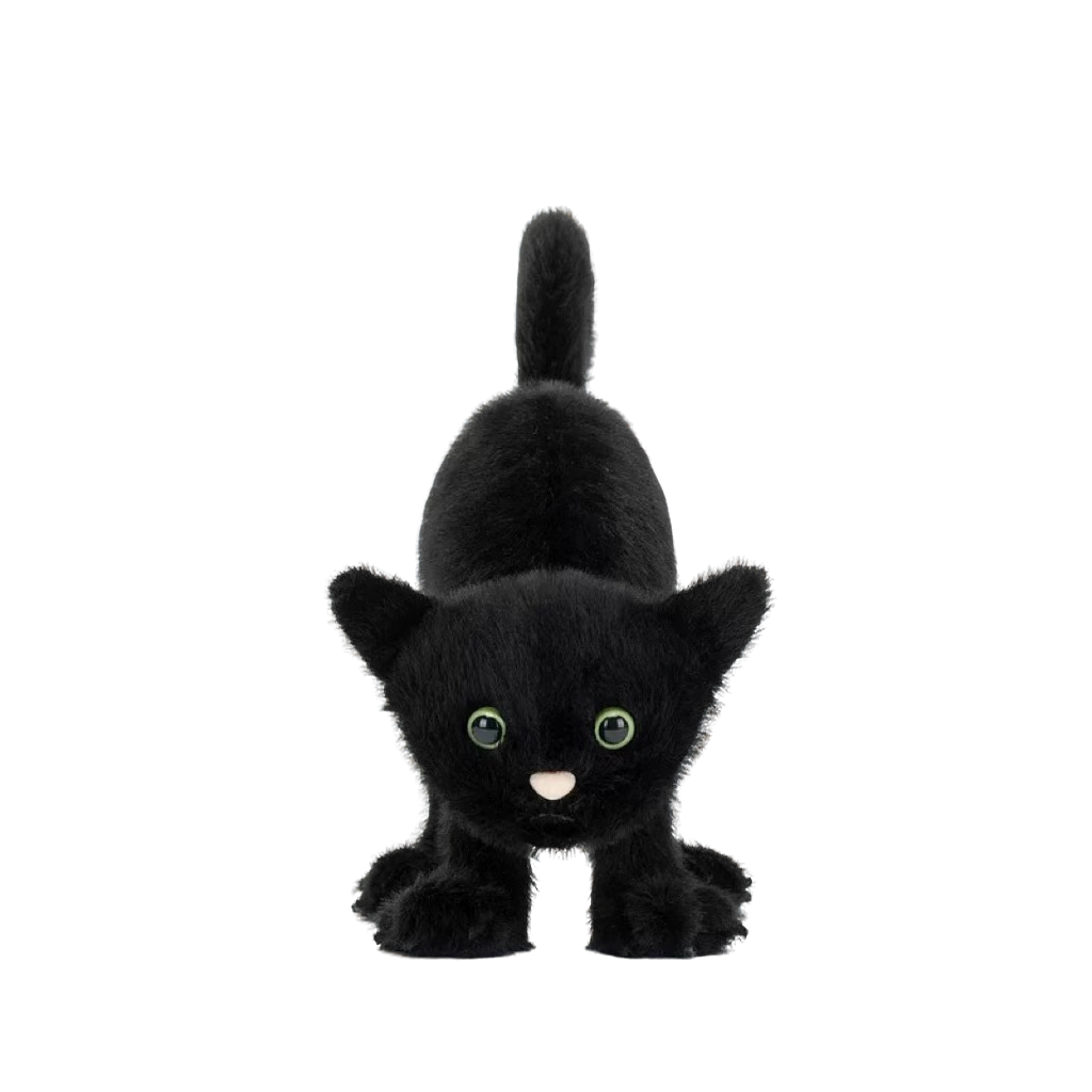 【送礼甄选】英国正品万圣节惊弓猫小黑猫幽灵猫毛绒玩偶女友礼物