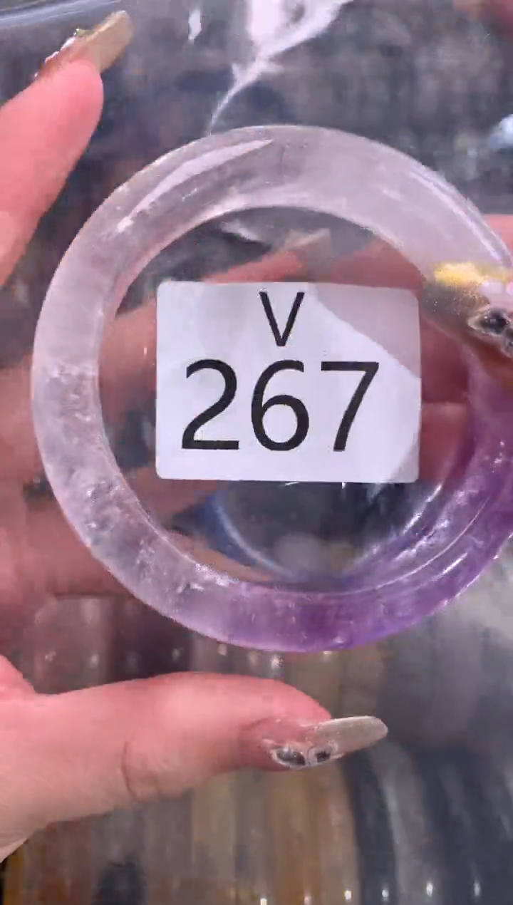 【闪购商品】水晶水晶手镯未镶嵌267-55