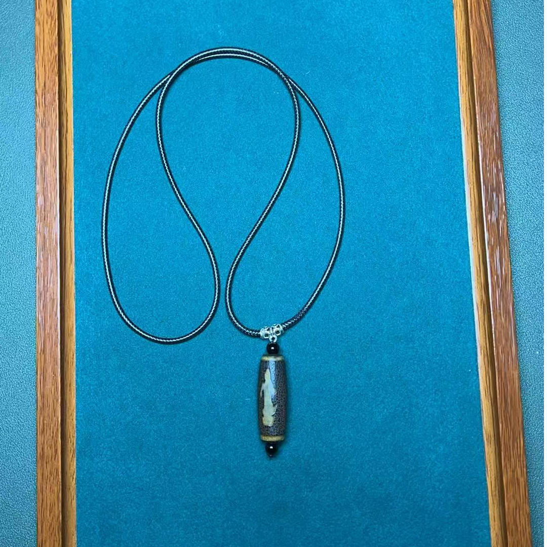 藏式复古gy吊坠项链