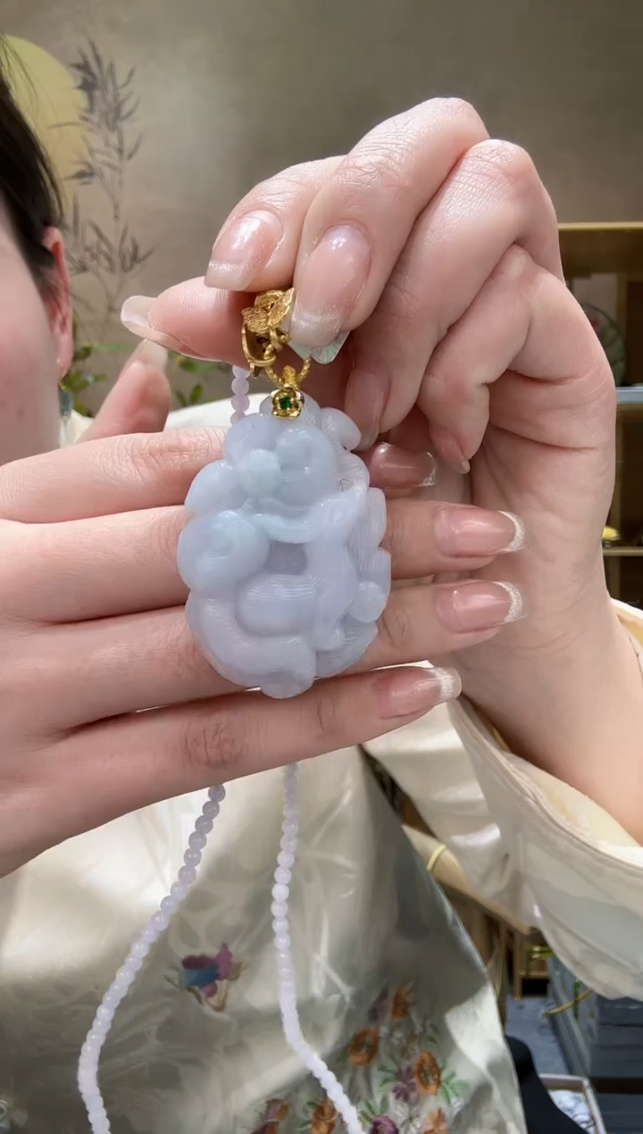 【闪购商品】翡翠颈饰未镶嵌吊坠