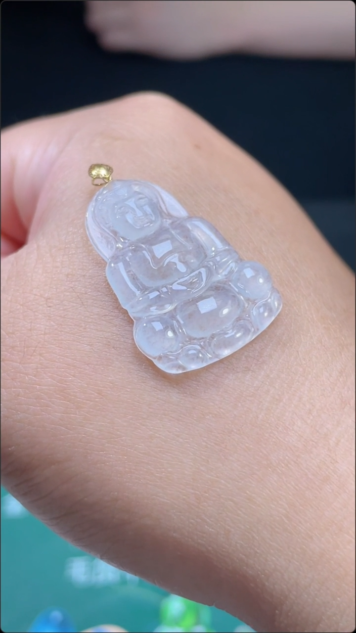 定制翡翠未镶嵌观音