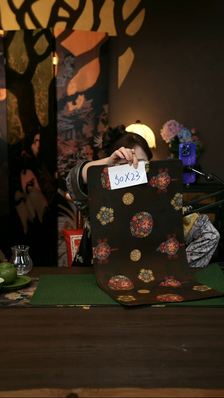 5023葫芦空谷幽兰双面