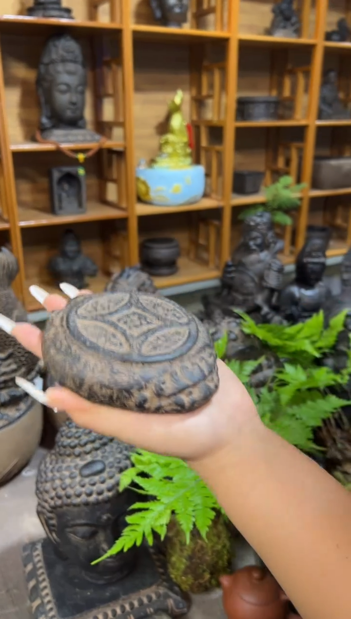 陶土【火山泥】金蟾小底座