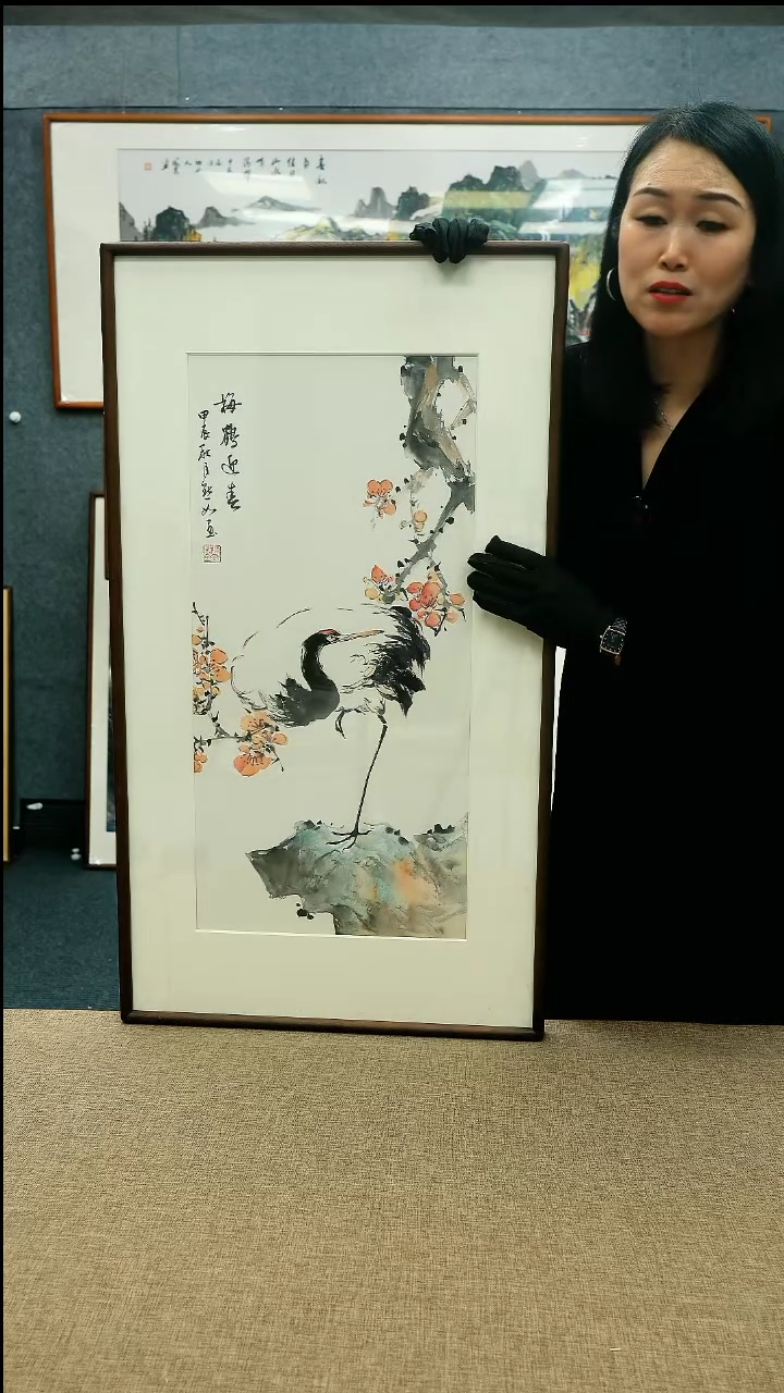 【闪购商品】国画52*92陈默如老师花鸟