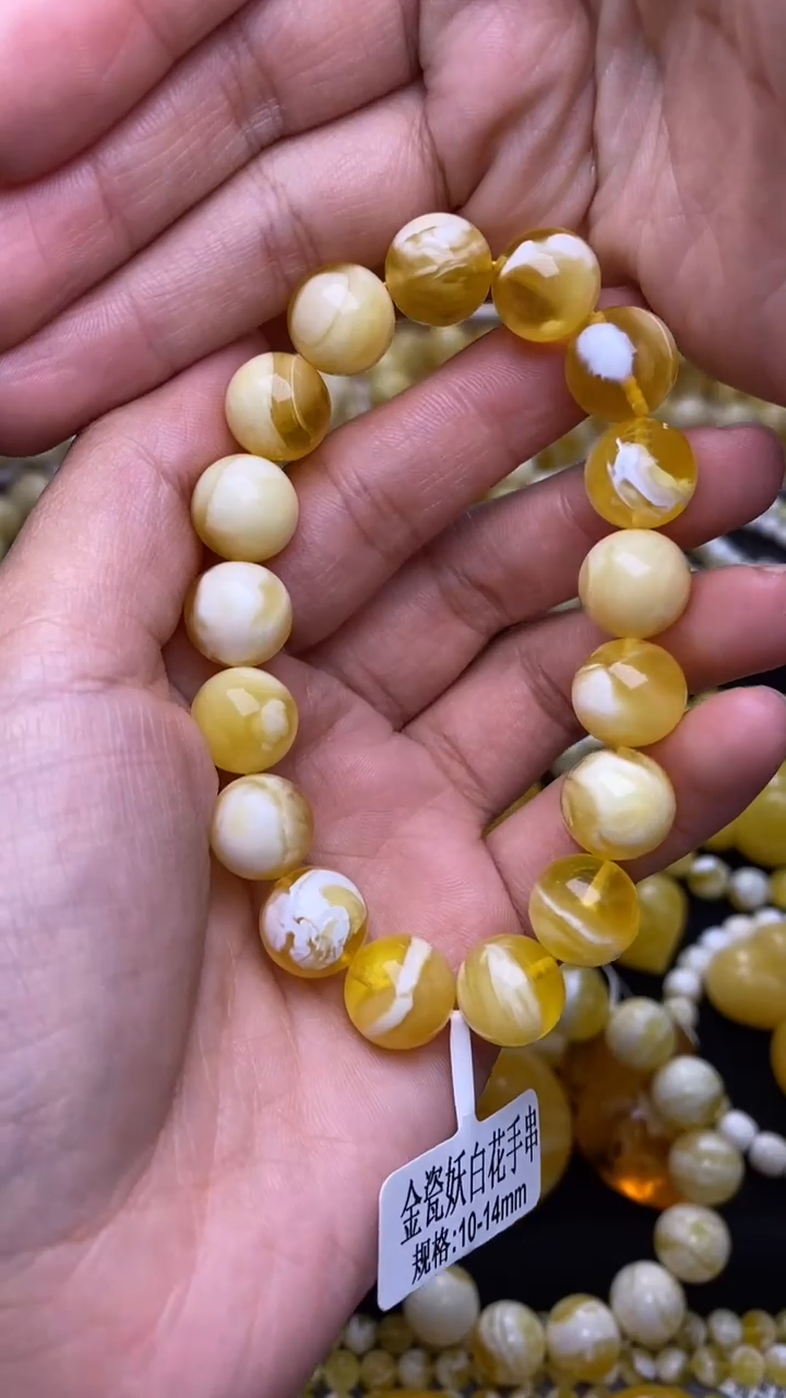 裸石蜜蜡未镶嵌葵.89