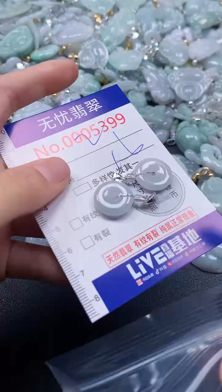 吊坠(不含链)未镶嵌翡翠5399