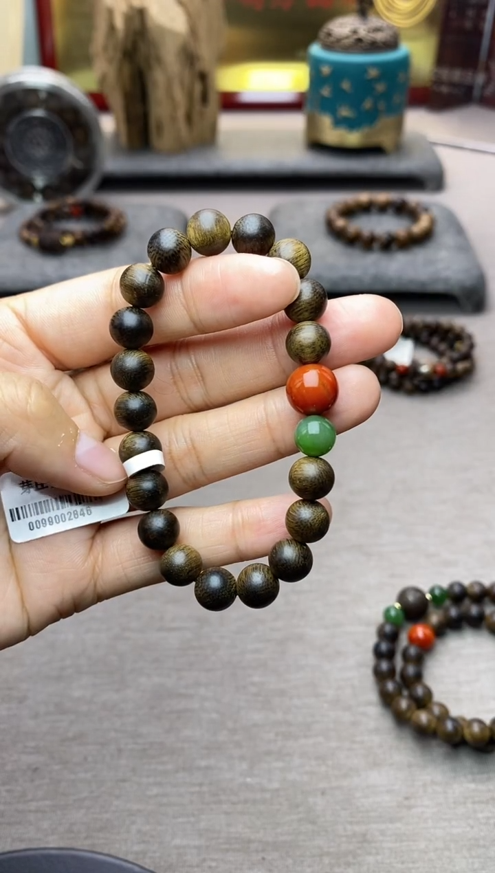 【闪购商品】沉香手串黄棋楠沉水08老料＋配饰设计