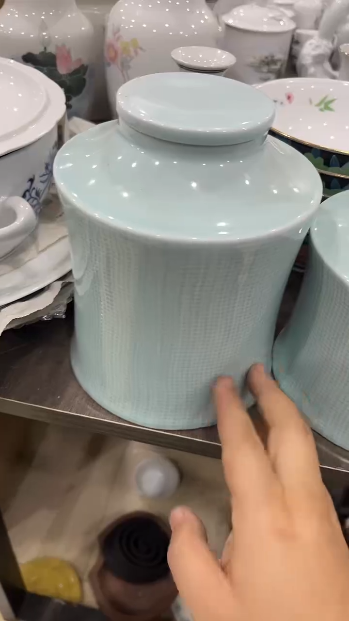 大号湖南醴陵釉下五彩陶瓷