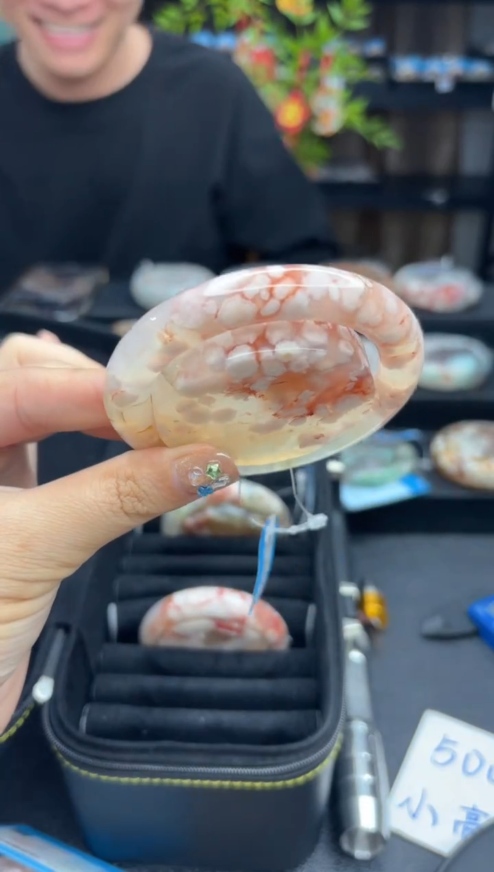 【闪购商品】石英质玉手镯未镶嵌289（55圈赠送镯心）