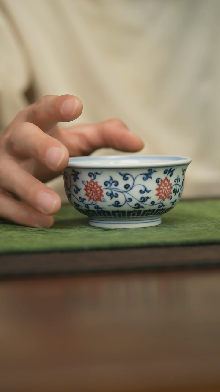 【闪购商品】杯柴窑青花破价福利