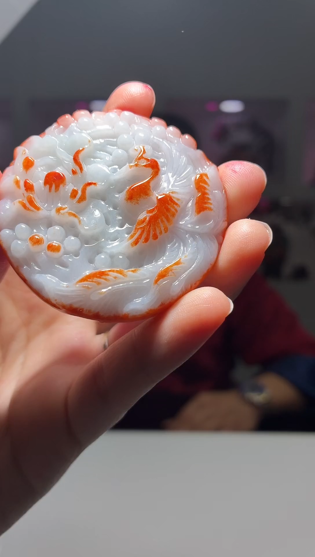 颈饰未镶嵌翡翠天然翡翠-15