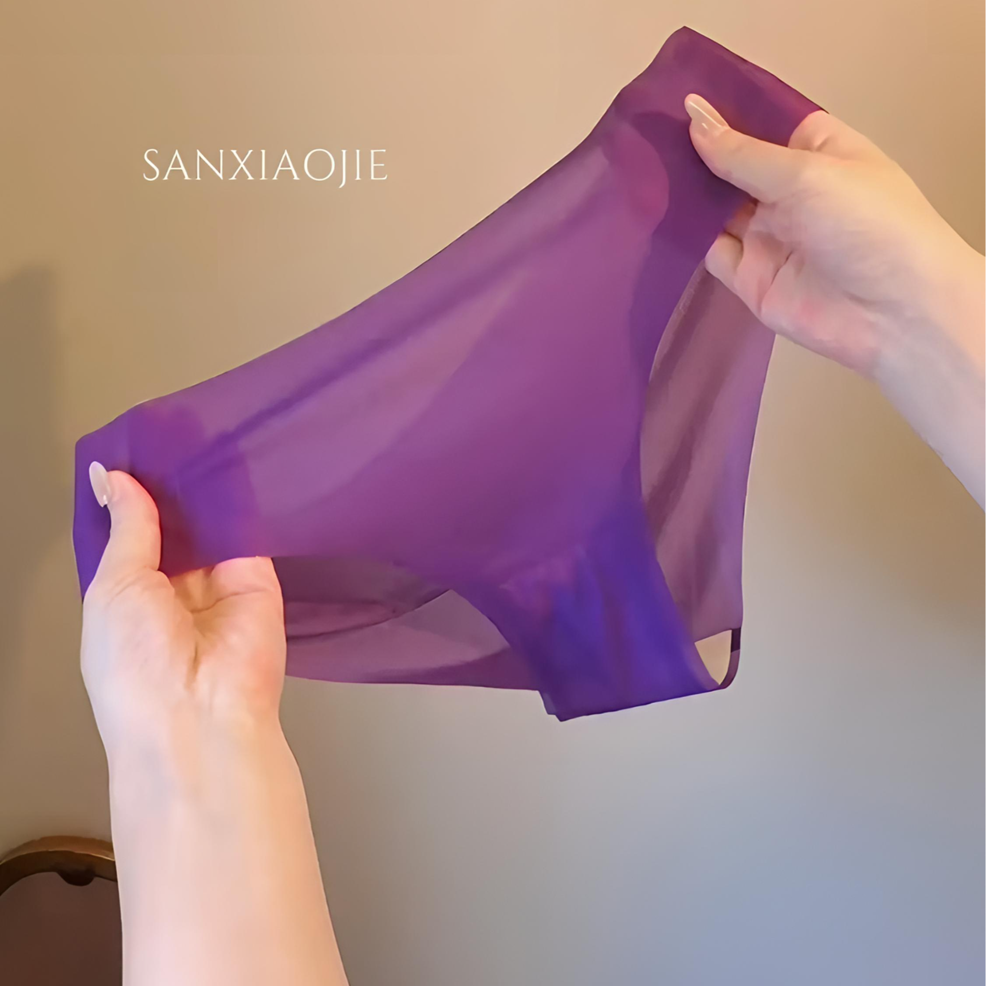 【TY】薄如禅翼~面膜内裤女款性感无痕包臀三角裤舒适棉档薄款