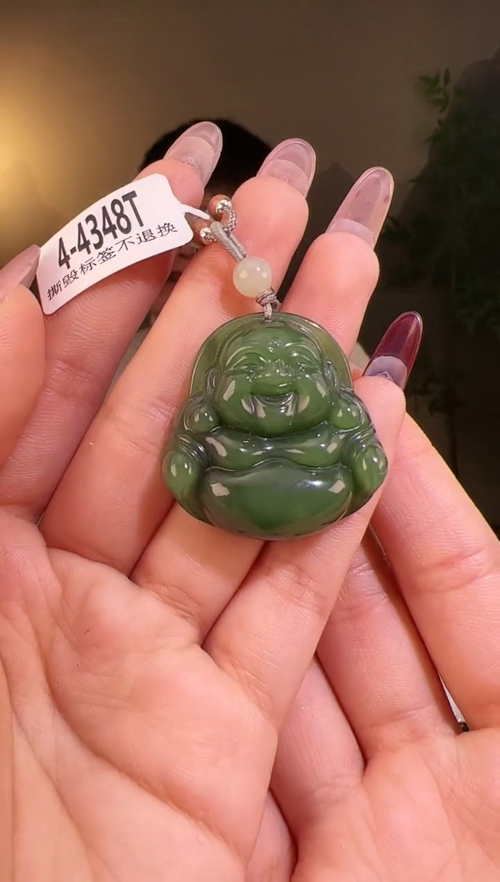 【闪购商品】和田玉颈饰未镶嵌佛公4348