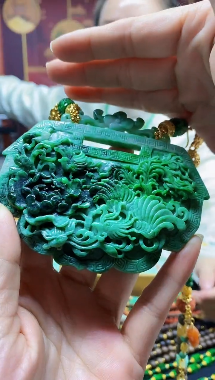 颈饰未镶嵌翡翠翡翠吊坠