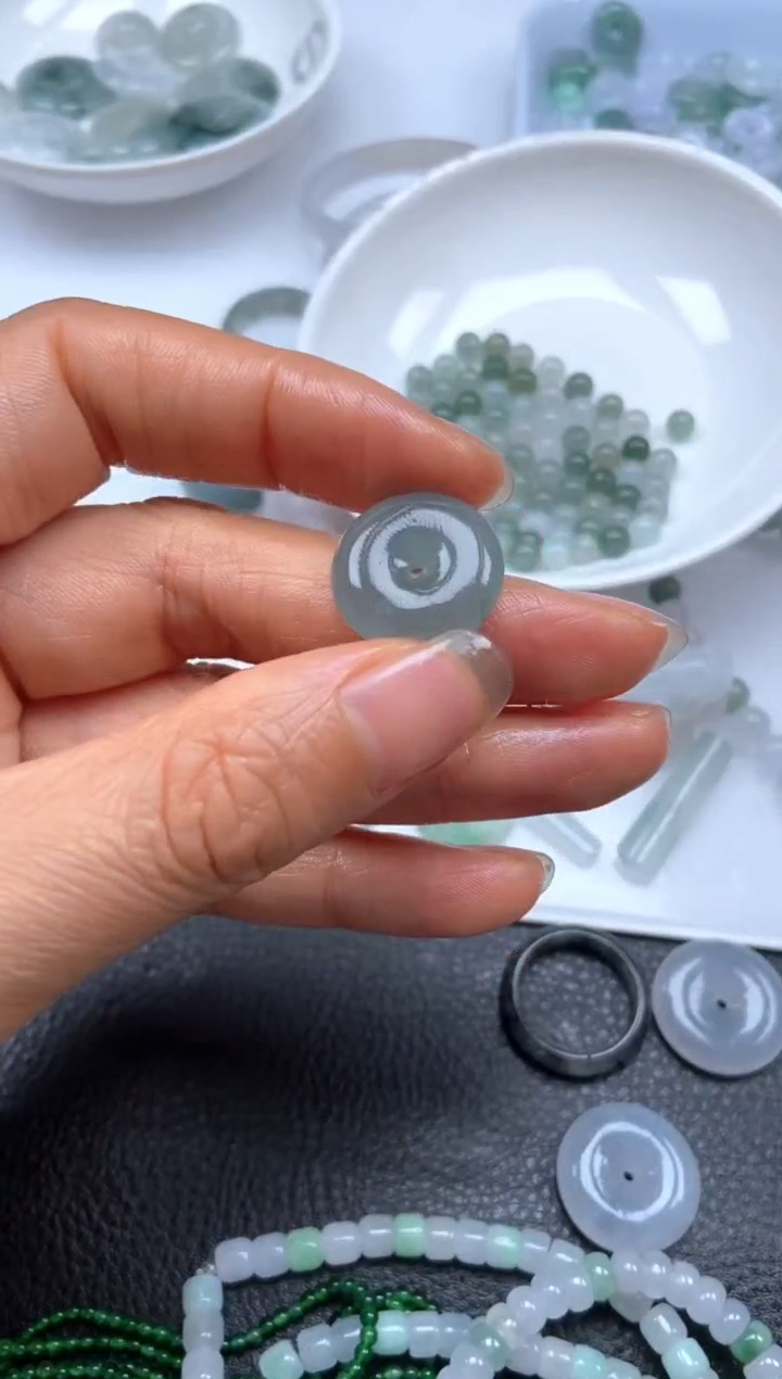 未镶嵌定制翡翠测试