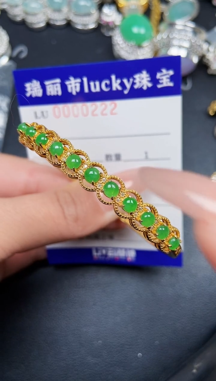 【闪购商品】翡翠颈饰银S925镶嵌0222
