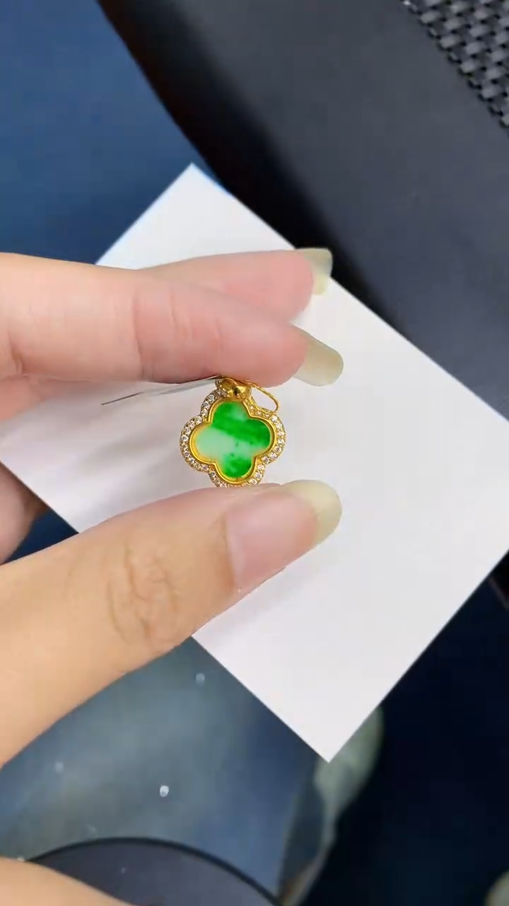 【闪购商品】翡翠颈饰银S925镶嵌           8
