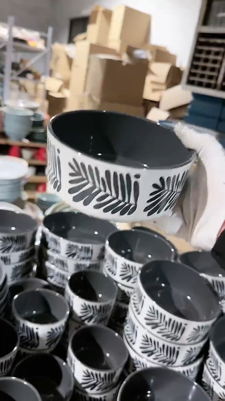 【闪购商品】瓷片面碗微瑕 凑满20元包邮