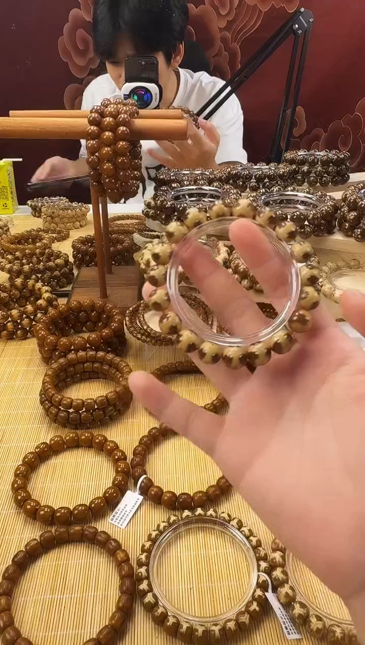 手串紫金鼠11mm 紫金鼠熊猫小浣熊福利
