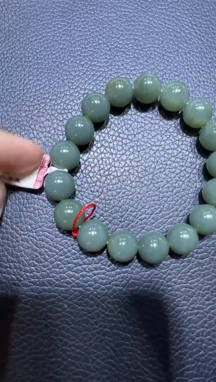 未镶嵌手串和田玉且末蓝手串（产地直发）