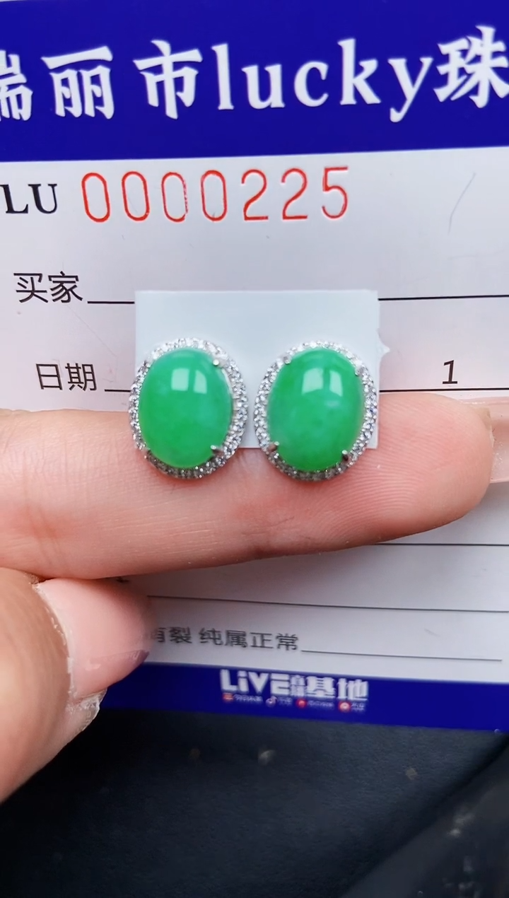 【闪购商品】翡翠颈饰银S925镶嵌0225