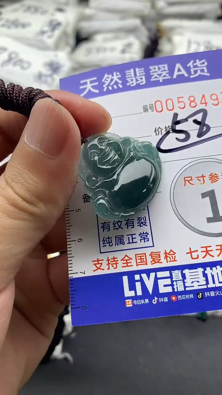 【闪购商品】翡翠颈饰未镶嵌55555555555