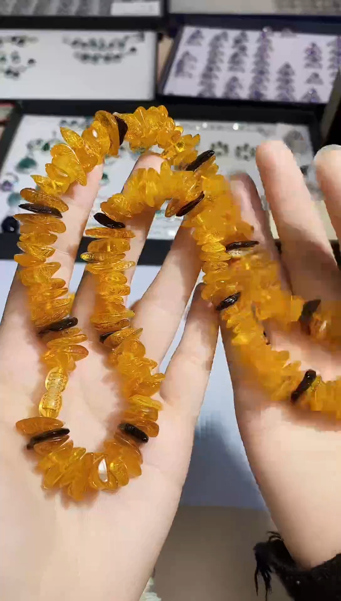 【闪购商品】蜜蜡颈饰未镶嵌多样性 发其一  【95】