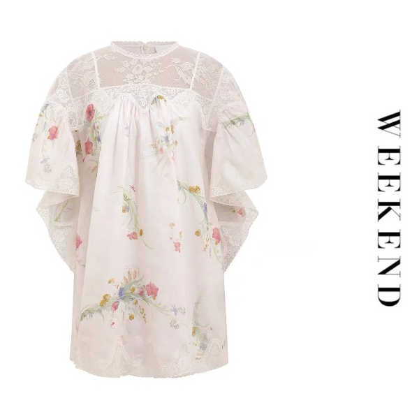 ZMM新款裙子蕾丝连衣裙时尚风潮牌女装中式夏季中国风薄款B1344