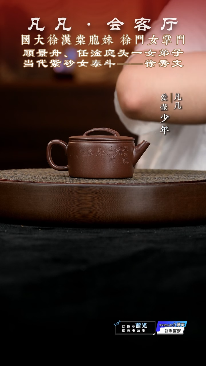茶壶紫砂凡凡会客厅 紫砂壶02