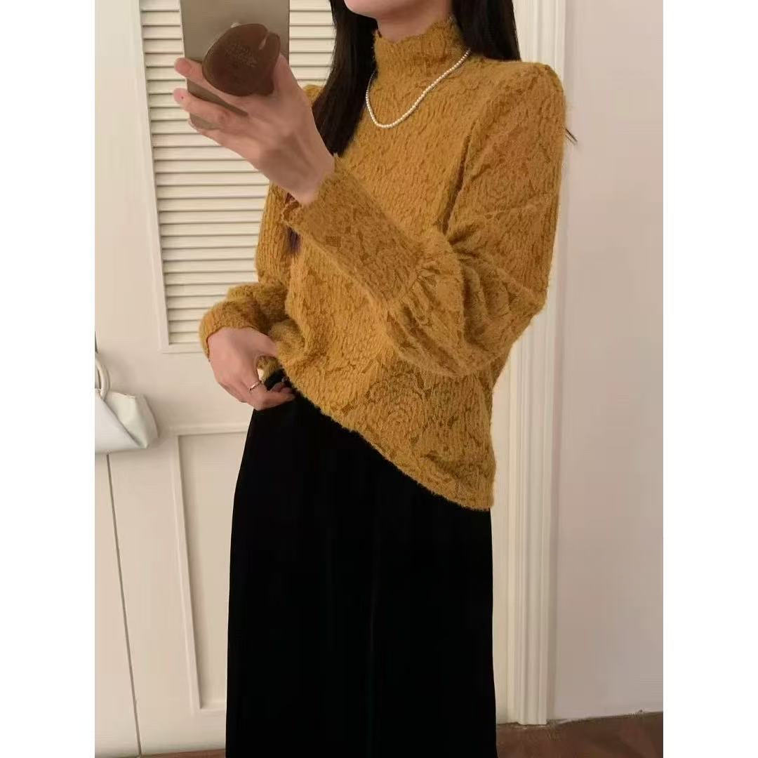 冬上新温柔慵懒风小衫