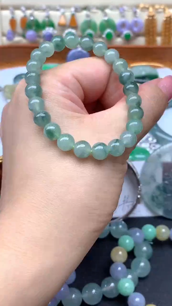 【闪购商品】翡翠手串未镶嵌206-天然翡翠