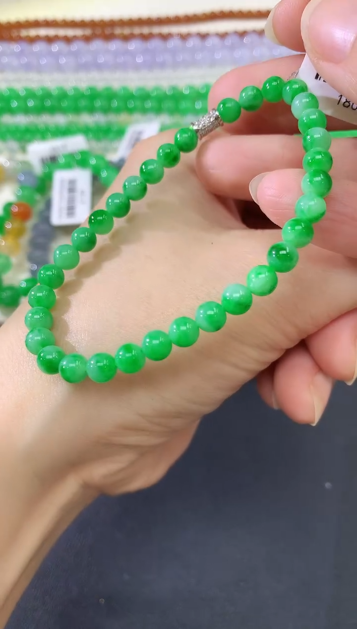未镶嵌手串翡翠113|