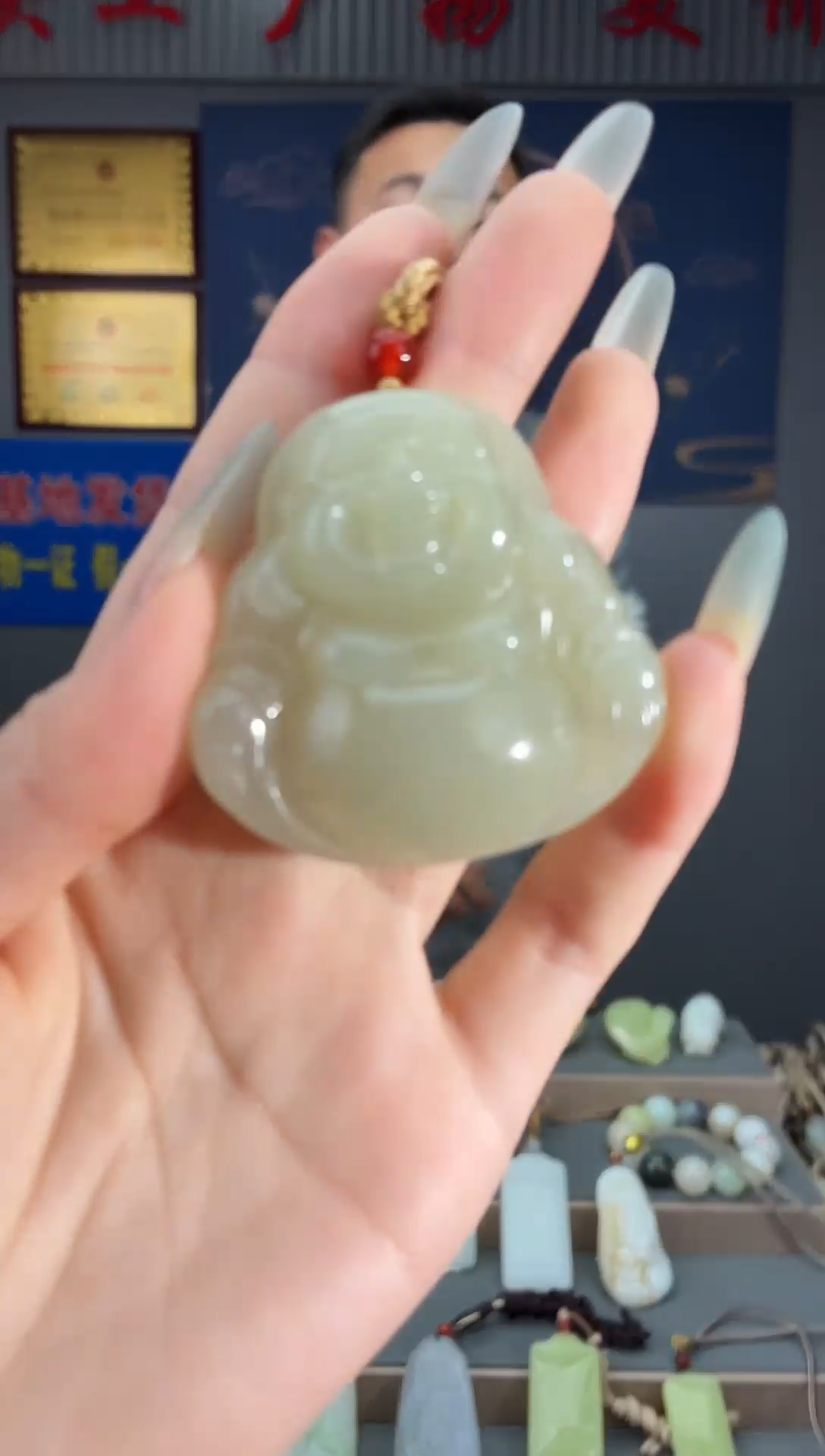 颈饰未镶嵌和田玉1