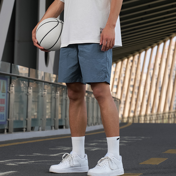 有志者UZIS山系短裤运动夏季薄款宽松速干户外休闲篮球训练四分裤