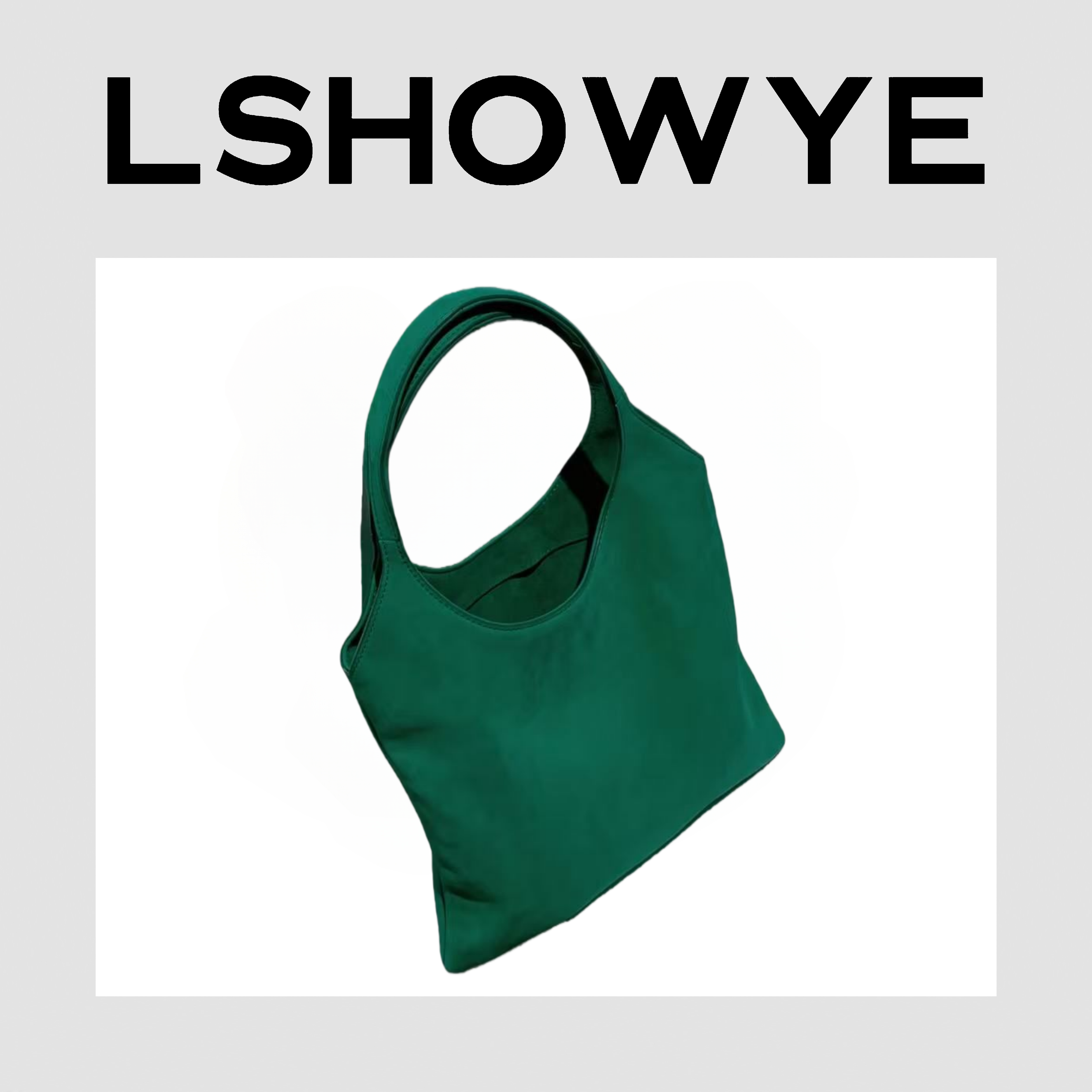LSHOWYE｜绒面牛巴革手提袋r6734