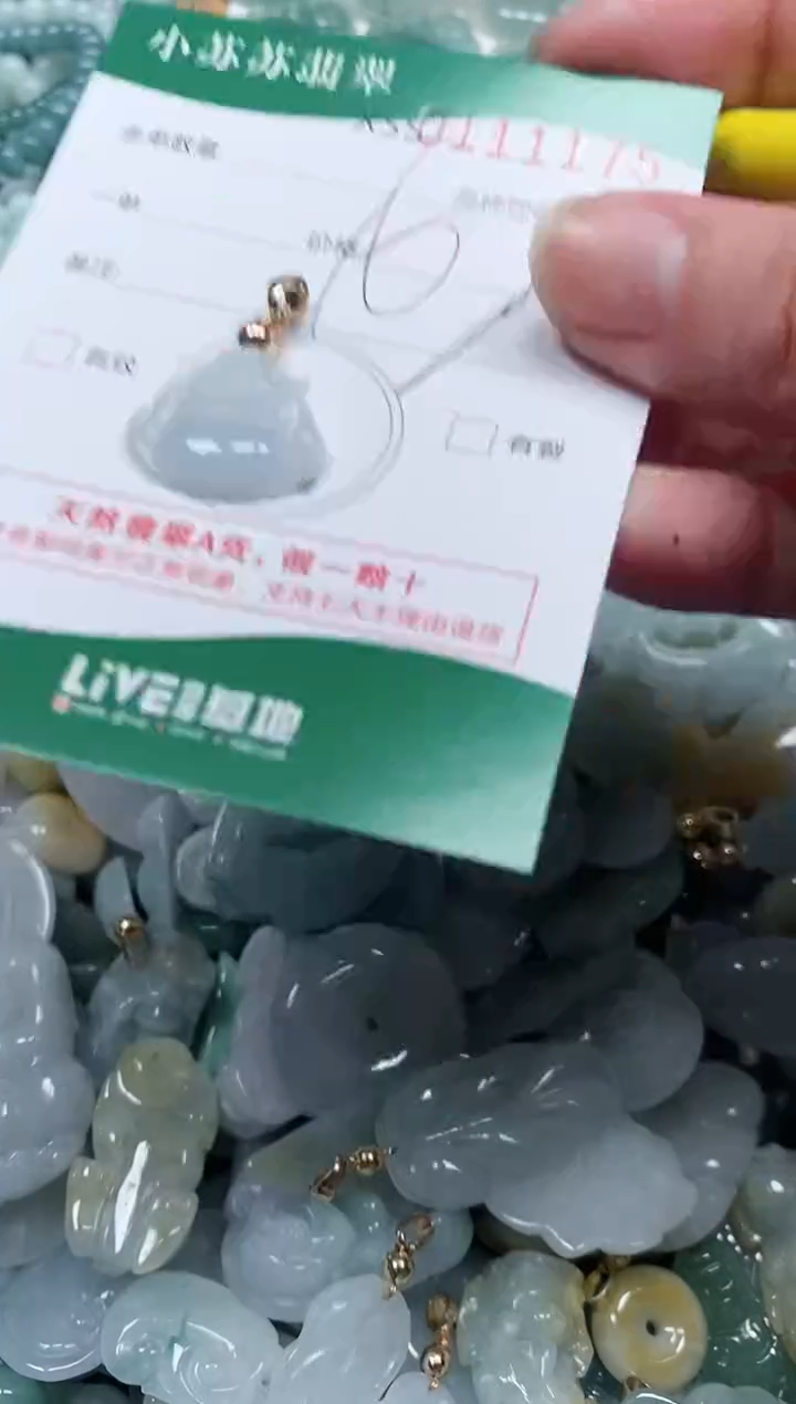 【闪购商品】翡翠颈饰未镶嵌闪购商品0111174