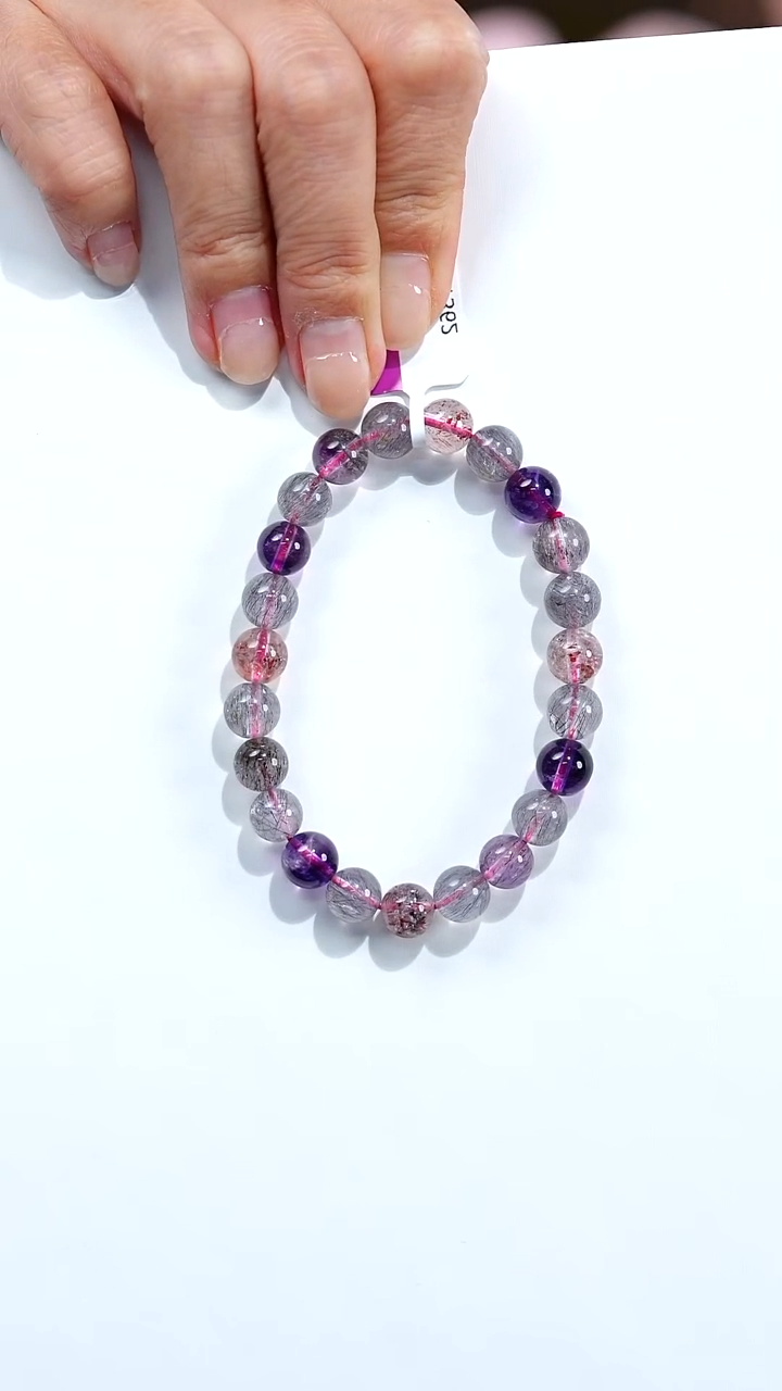 未镶嵌颈饰水晶S53769多样性发一超七8mm