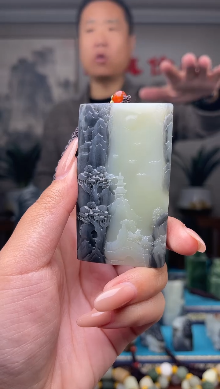 未镶嵌和田玉挂件1