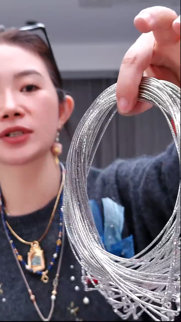 无合金0331白金色项圈