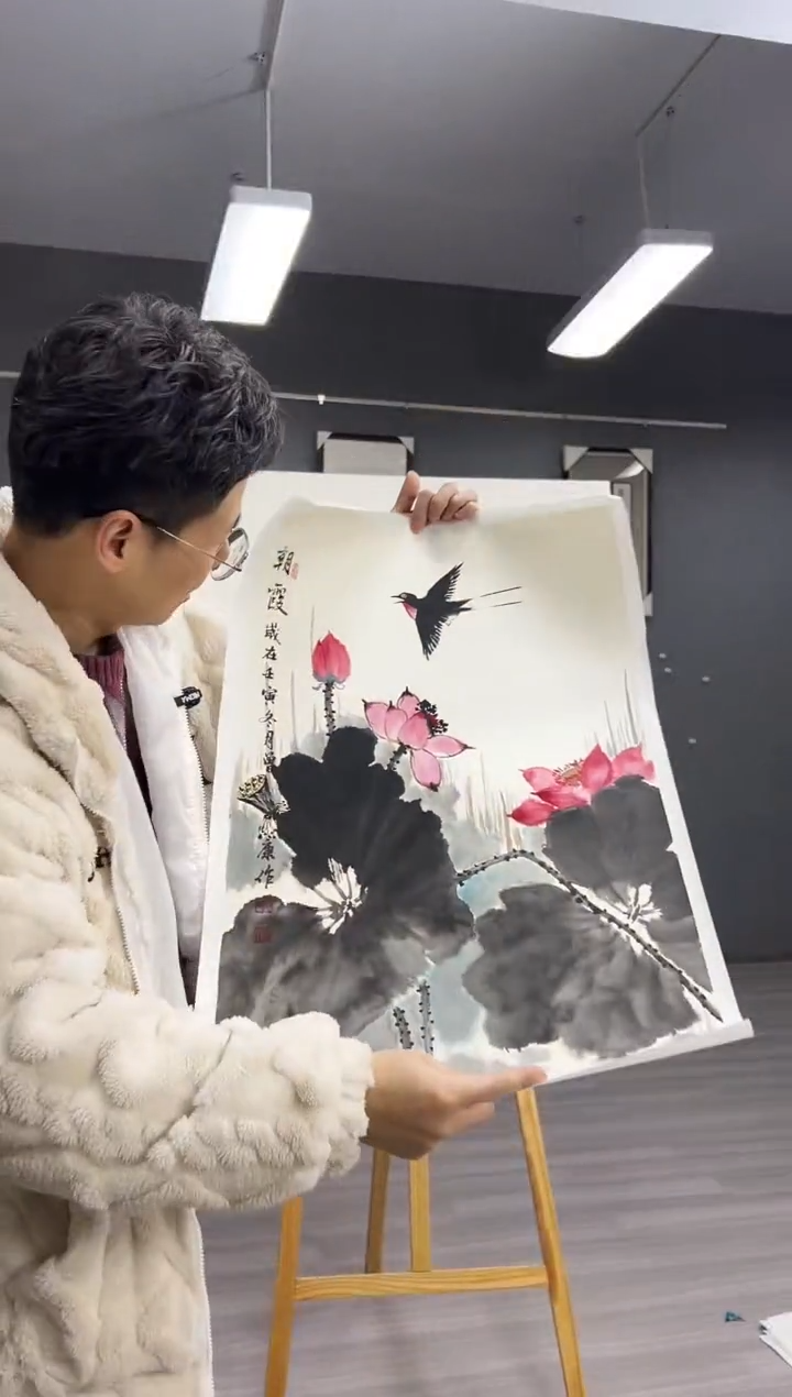 【闪购商品】国画曾康老师绘画花鸟