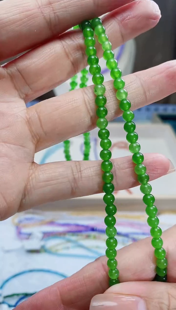 【闪购商品】和田玉（碧玉）项链14K金镶嵌诗颜甄选珠宝SYZB109