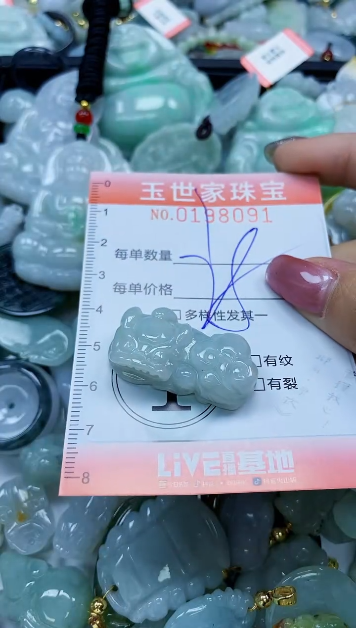 【闪购商品】翡翠颈饰未镶嵌闪购0198091