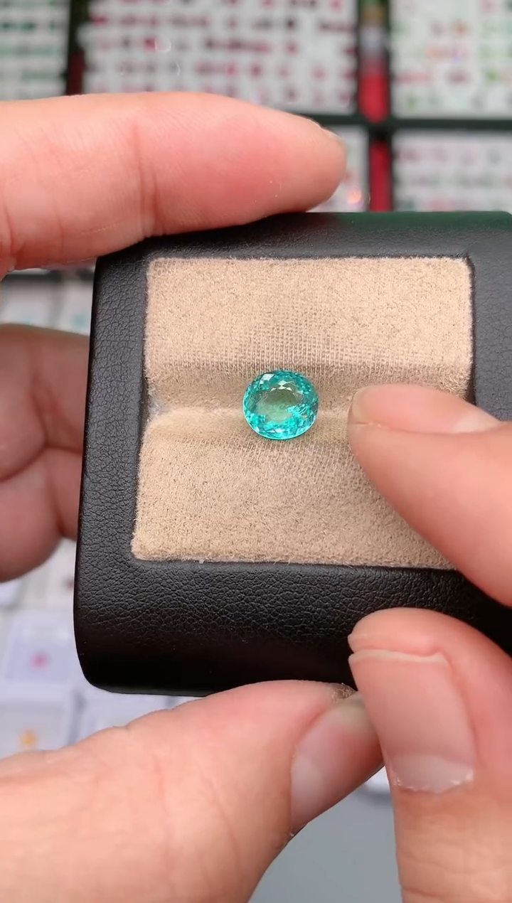 【闪购商品】帕拉依巴碧玺裸石未镶嵌2.06ct     aigs证书