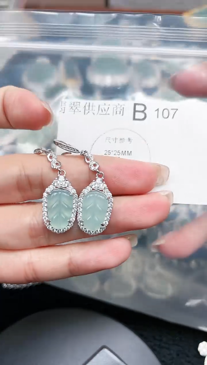 【闪购商品】翡翠颈饰未镶嵌107赠皮绳