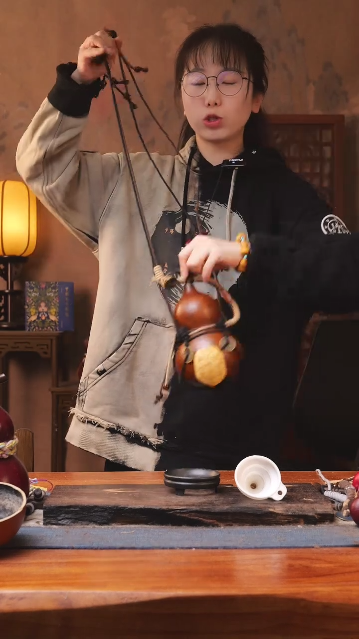 【闪购商品】412号精品大漆葫芦防腐防渗装水茶酒