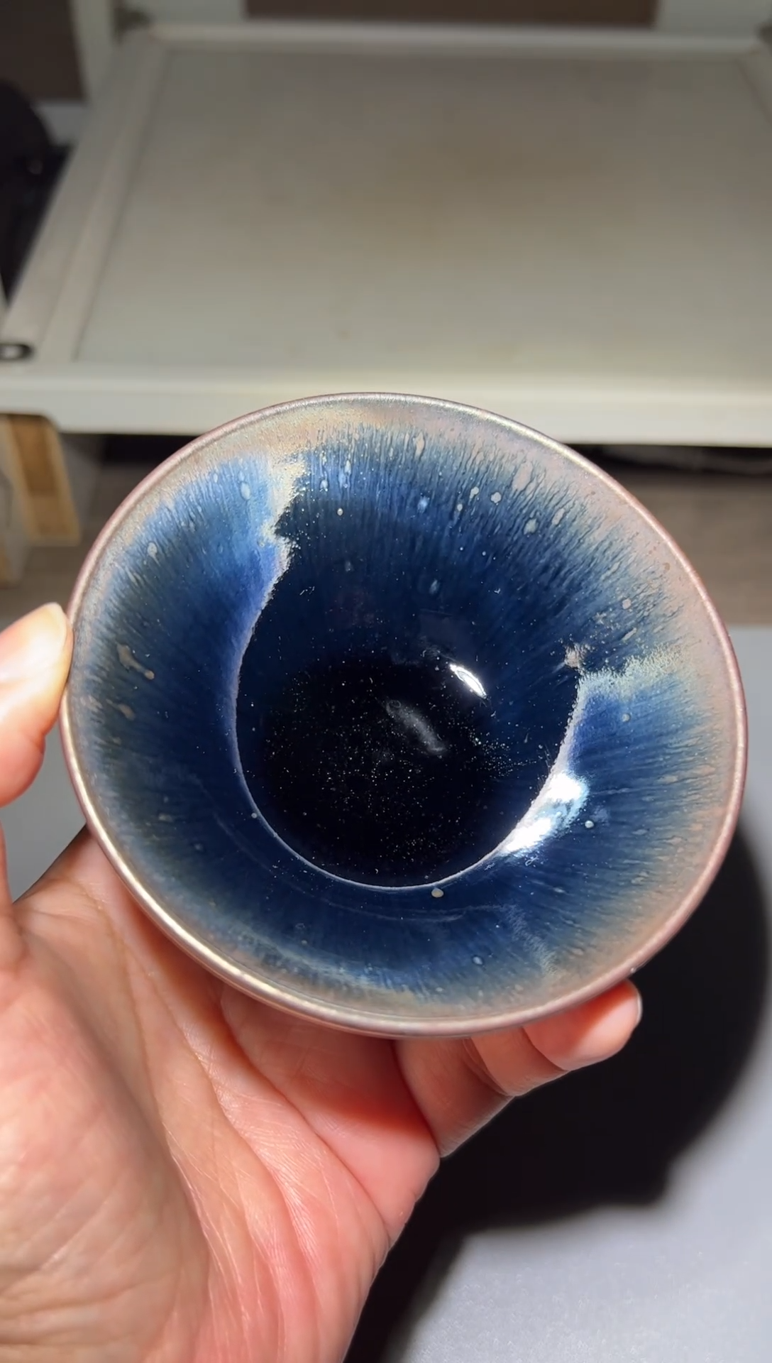 茶盏建窑建盏 吉井仑柴烧