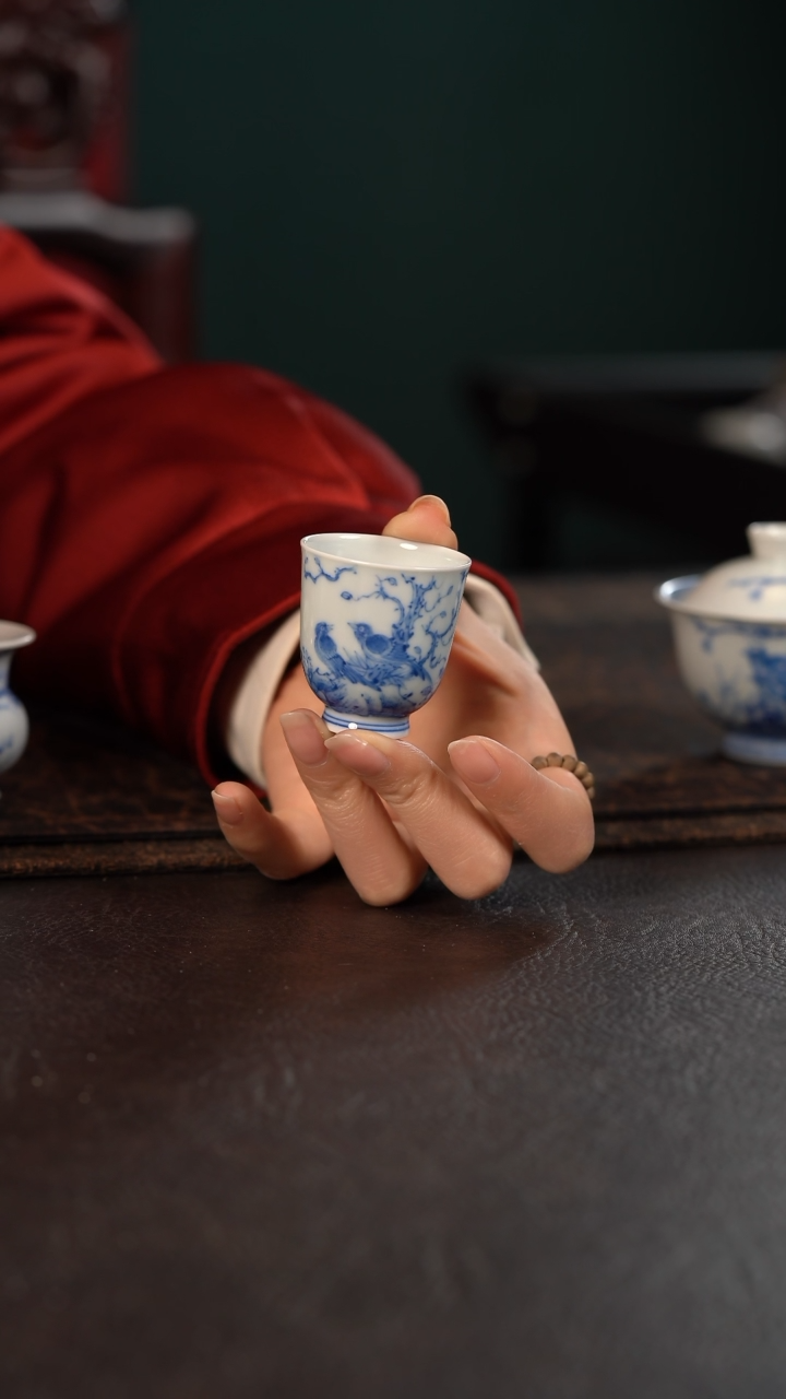 【闪购商品】杯聚澜堂喜上眉梢小闻香杯